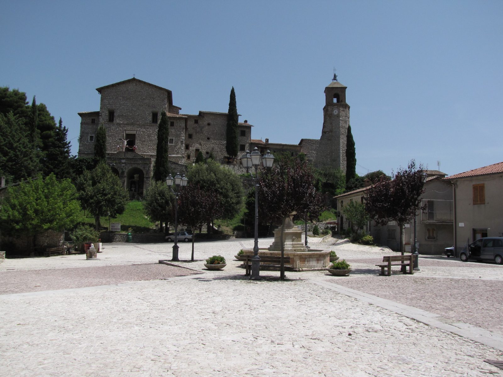 Le village de Greccio, en Italie, où saint François d'Assise mit en scène la première crèche en 1223